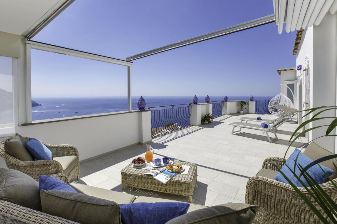 Estate4Home - Villa Settemari Scrigno Positano Exterior foto